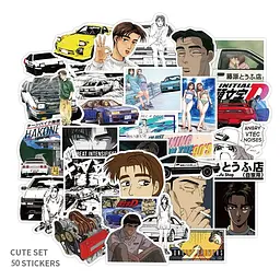 Стікерпак GeekLand Initial D 50 штук - мініатюра 3