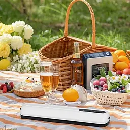 Портативний вакуумний пакувальник Jau Kung ZKFK-005 90 Вт від USB - мініатюра 3