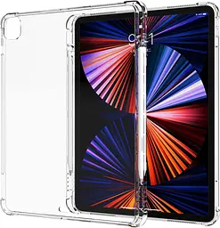 Чохол-накладка CDK для Apple iPad Pro 12.9" 3gen 2018 Silicone Corner Air Bag стилюс (015057) clear - мініатюра 2