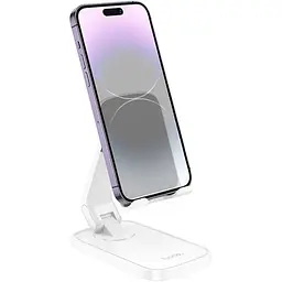 Підставка настільна-тримач для телефона Hoco HD8 Blackfish universal desktop holder білий