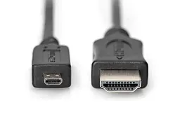 Кабель Assmann 4K HDXiaomi 2M Type D to Type A DB-330109-020-S Black