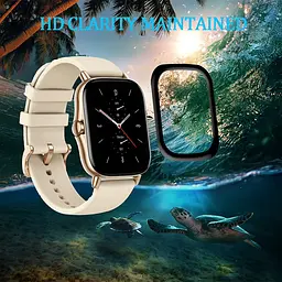 Захисна плівка Tamister для смартгодинника Amazfit Bip 3 / 3Pro з рамкою 1 шт. - мініатюра 6