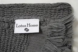 Рушник Lotus Home - Rius antrasit антрацит 90x170 - мініатюра 3