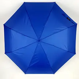 Жіноча складана парасолька механічна S&L 97 см синя - мініатюра 2