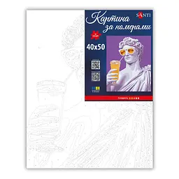 Картина за номерами Santi Грецький Бог, 40x50см (955774) - мініатюра 2