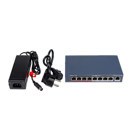 Комутатор мережевий POE GV-018-AI-8+1PG - мініатюра 4