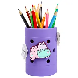 Стакан для письмового приладдя Yes Pusheen Summer фіолетовий (708608) - мініатюра 2