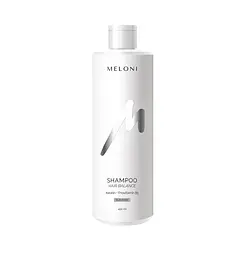 Відновлювальний безсульфатний шампунь з кератином та провітаміном В5 SHAMPOO HAIR BALANCE MELONI 450 мл