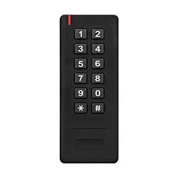 Клавіатура бездротова зі зчитувачем EM-Marine Trinix TRK-2201WR Black (71-00002) - мініатюра 1