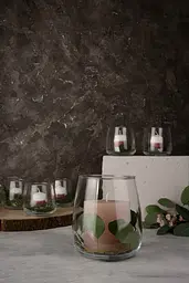 Ваза Trend Glass Runa, скло, 9 см, прозора (38431) - мініатюра 3