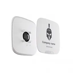 Лицьова панель для брендування вуличної сирени Ajax Brandplate StreetSiren DoubleDeck 10 шт. 20380.63.WH1 Black