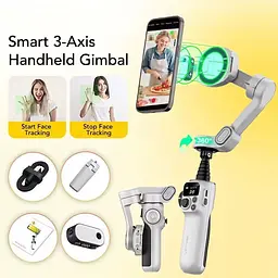 Стабілізатор відеозйомки AOCHUAN Smart P2 White (AOCHUAN-SMARTP2-W) [166469] - мініатюра 7