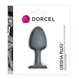 Анальна пробка Dorcel Geisha Plug з кулькою всередині, створює вібрації, макс. діаметр 3,2см - мініатюра 2