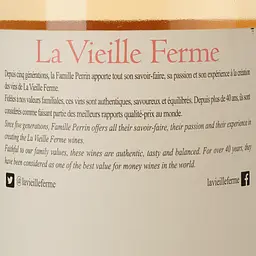 Вино La Vieille Ferme Perrin et Fils, рожеве, сухе, 13%, 0,75 л - мініатюра 3