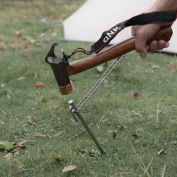 Кілок Naturehike NH19PJ014 стальний 30 см сірий - мініатюра 4