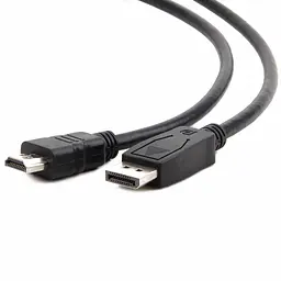 Кабель мультимедійний DisplayPort M to HDMI M 1.8m Cablexpert (CC-DP-HDMI-6) - мініатюра 2