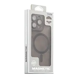 Чохол-накладка Magnetic Matte Camera Lens with Magsafe Apple iPhone 15 Pro Black (35215_3345370) - мініатюра 2
