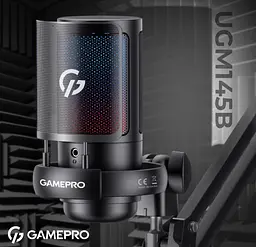 Мікрофон з пантографом конденсаторний GamePro UGM-145-B USB Black - мініатюра 5