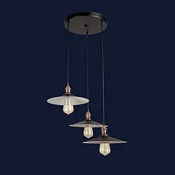 Люстри світильники Levistella 752836F-3 BK+WH (300)