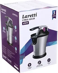 Соковижималка для цитрусових Laretti цитрус-прес LR-FP7413 UA - мініатюра 5