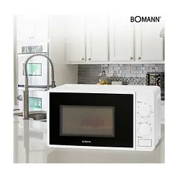Мікрохвильова піч Bomann MW 6014 CB white (MW6014CB white) - мініатюра 2