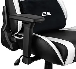 Ігрове крісло 2E Gaming Bushido II White/Black (2E-GC-BUS-WT) - мініатюра 11