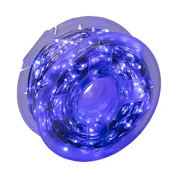 Гірлянда Роса нитка 1000 LED довжина 100 м від мережі, синій GarlandoPro 1000L100MWBL - мініатюра 3