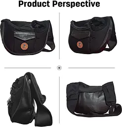 Сумка-переноска для котів і собак дрібних порід Voyager Pet VB18013 Black - мініатюра 7