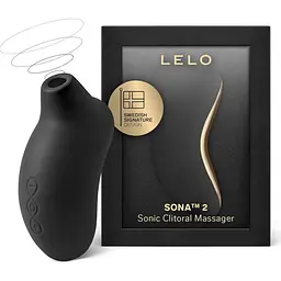 Звуковий стимулятор LELO SONA 2 Black (SO8100) [108569] - мініатюра 4