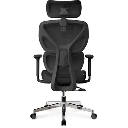 Офісне крісло Mealux D1 Air Fabric Black (HF-D1 F/B) - мініатюра 7