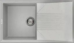 Кухонна мийка Adamant Novak 850x500x240 old stone 563223, Сірий