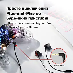 Ігрова гарнітура HyperX Cloud Earbuds III 3.5мм Black (BN7R9AA) - мініатюра 6