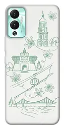 TPU чохол Demsky Heart of Kyiv для Infinix Hot 12 Play