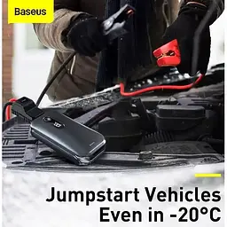 Пускозарядний пристрій Baseus Car Jamp Starter Super Energy Pro 3in1 12V 12000mAh з функцією павербанку - мініатюра 8