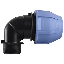 Коліно ПНД Vsplast 40x1 1/4 '' ЗР 4003 000005613