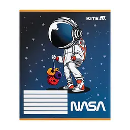 Зошит Kite NASA, 12 аркушів, коса лінія (NS25-235), в асортименті - мініатюра 9