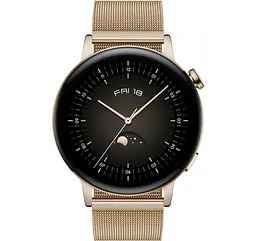 Смарт-годинник Huawei Watch GT 3 42mm Elegant Gold (55027151) - мініатюра 3