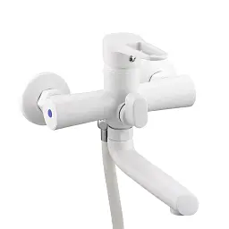 Змішувач для ванни Zegor PUD3-A045YW одноважільний Білий 30412 - мініатюра 4