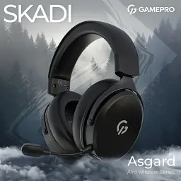 Bluetooth Stereo GamePro Asgard Skadi Black (HSW191B) UA - мініатюра 4