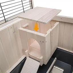 Клітка для морських свинок і кроликів Ferplast COTTAGE MINI - мініатюра 4