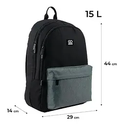 Рюкзак GoPack Education Teens GO24-140L-4 сірий (4063276114297) - мініатюра 2