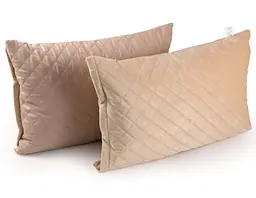 Чохол на подушку Руно 50х70 VeLour "Beige ромб" 382.55_Beige ромб - мініатюра 3