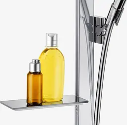 Душовий набір Hansgrohe Raindance Select 120/90 см 3Jet 27648400 White/Chrome, Хром - мініатюра 5