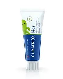 Детская зубная паста Curaprox с фтором, мята, 6+ лет, 60 мл