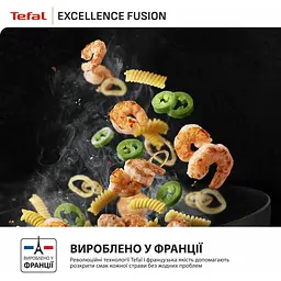 Сковорода ВОК Tefal Excellence Fusion 28 см чорна (G3381902) - мініатюра 8