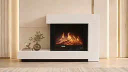 Электрический камин Paylot Mini Right 1500 Вт с порталом, звук потрескивания дров (10080123)