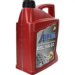 Олива моторна синтетична Alpine RSL 5W-20 API SP ILSAC GF-5/GF-6A 5 л (23449) - мініатюра 3
