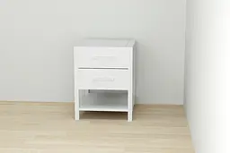 Тумба універсальна Ferrum-decor Вів'єн 2/1 50x41x40 білий ДСП Білий 16мм (FRD-104176)