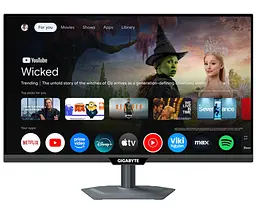Монітор 27" GIGABYTE M27QS (M27QS Gaming Monitor) 2560x1440 (QHD, 2K) IPS 180 Hz - мініатюра 1