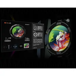 Система водяного охолодження ID-COOLING Space LCD SL360 XE Black - мініатюра 9